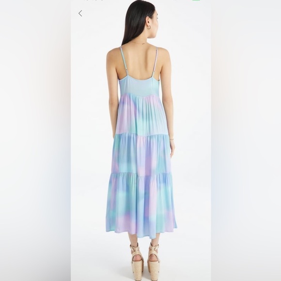 JustFab tiered maxi dress. - Picture 5 of 5